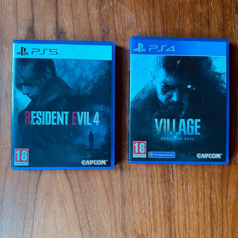 Resident evil 4 remake og resident evil village