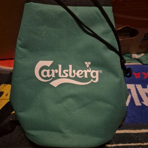 Carlsberg ryggsekk/kjølebag.