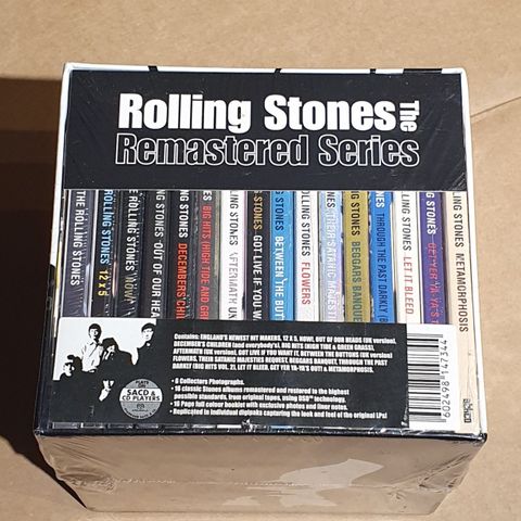 Rolling Stones Remaster Series 16xCD - Forseglet- SACD Hybrid