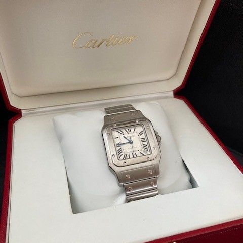 Cartier Santos Galbée CRW20098D6 Automatic, fabrikk overhalt juli 2024