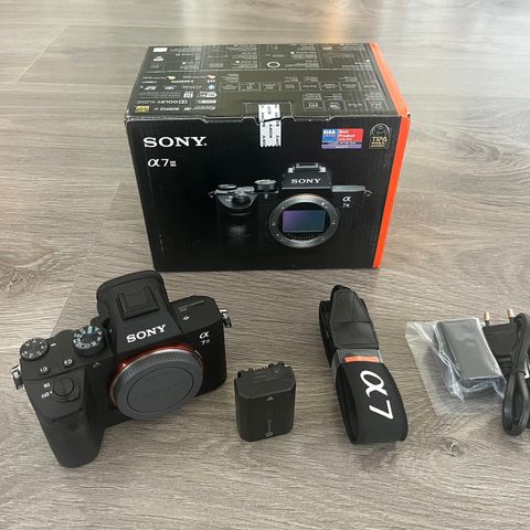 Som ny Sony A7 iii kamerahus