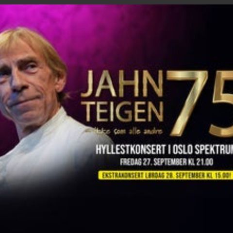 Jahn Teigen hyllest konsert