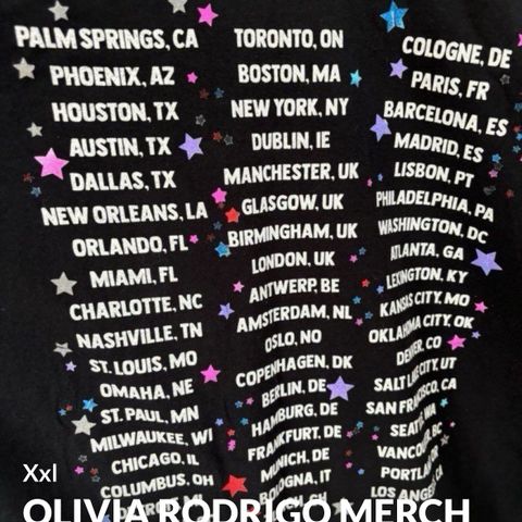 Olivia Rodrigo merch