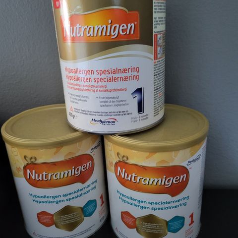 Nutramigen 1 morsmelkertsatning