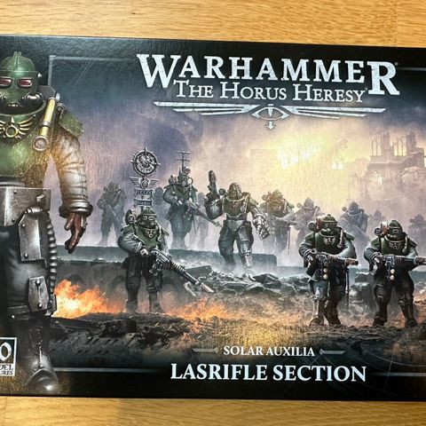 Warhammer lasrifle section