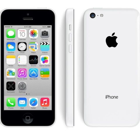 iPhone 5C Hvit/White