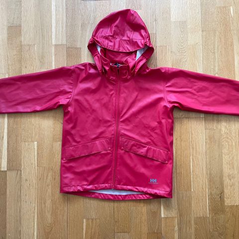 Regnjakke str 128 Helly Hansen