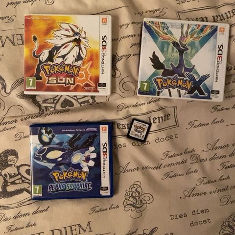 Pokemon spill til Nintendo 3DS