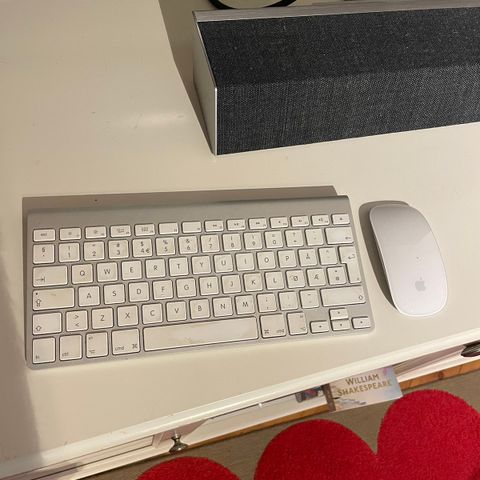 Apple keyboard and mouse