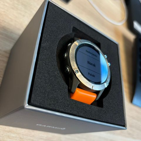 Garmin Fenix 6 Sapphire Titanium