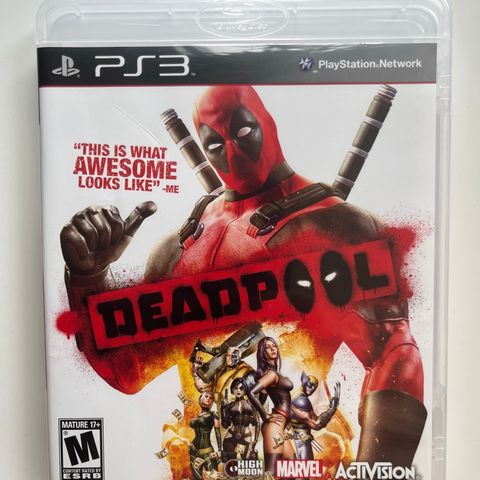 Ps3 spill DEADPOOL MARVEL