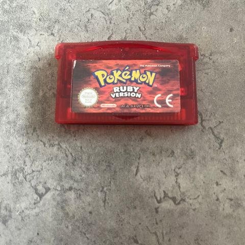 Pokemon Ruby Gameboy Advance