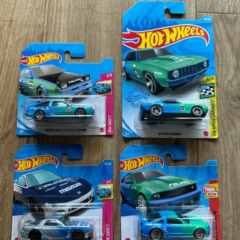 Hot Wheels - lekebiler FALKEN