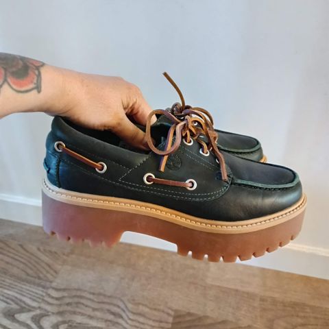 Timberland Stone Street Platform Boat Shoe