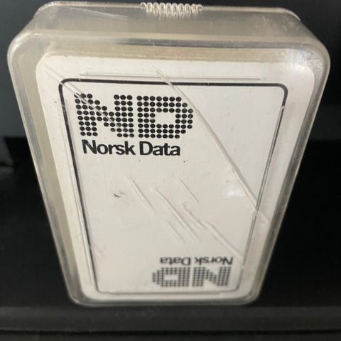 Norsk Data spillkort