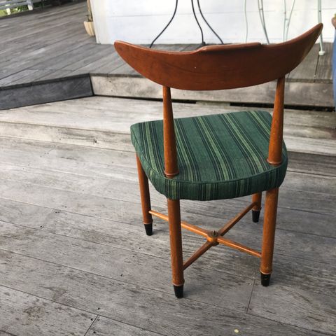 SPISESTUESTOLER. TEAK. Design ALF STURE