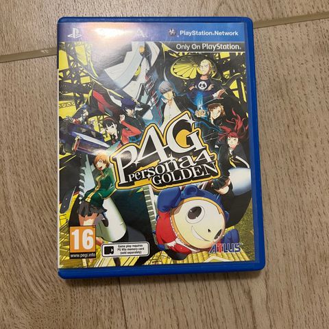 Persona 4 Golden PS Vita