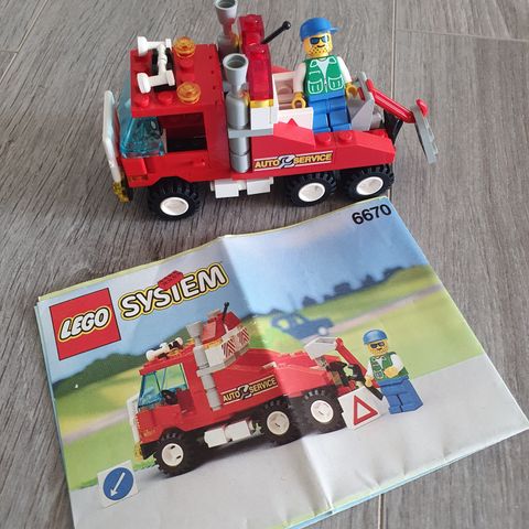 Lego 6670, Rescue Rig