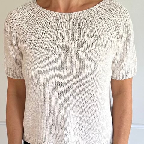 Ankers sommerbluse fra Petitknit