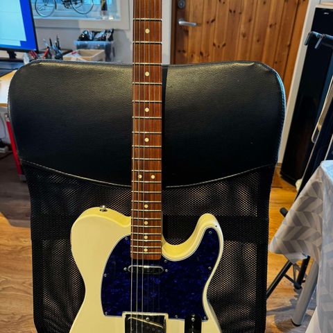 Fender Telecaster Olympic White med Rosewood Hals