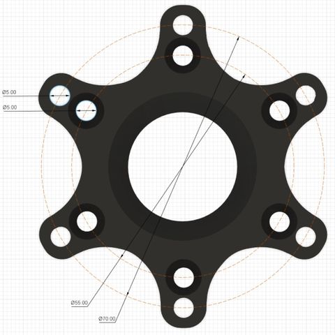 Adapter til Logithec g29 og g923 ratt og pedaler.