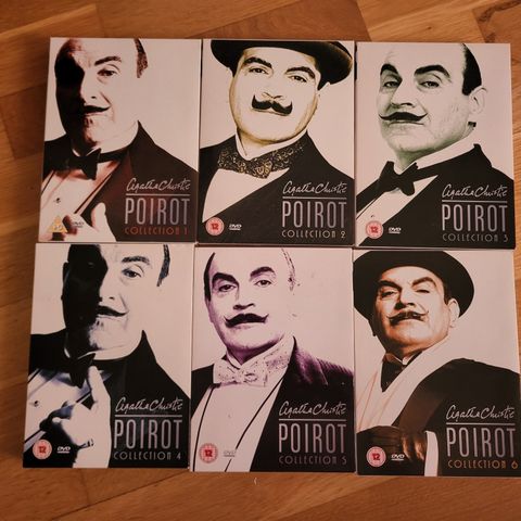 Agatha Christie's Poirot Collection 1-6 (DVD)