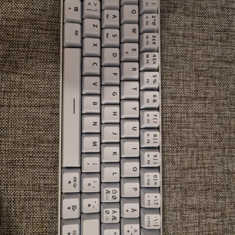 Exe Rascal hvit Gaming tastatur