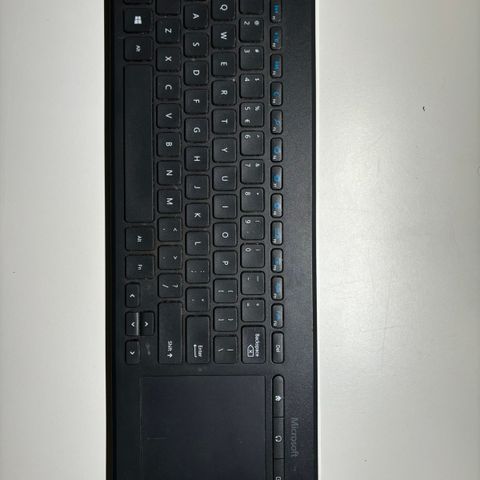 Microsoft tradløst tastatur