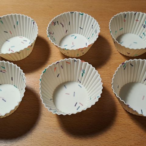 Silikon kakeformer / re-usable baking cups