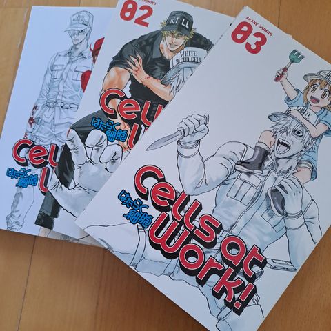 Cells at Work - Manga - 1 til 3