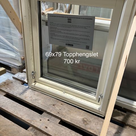 Vindu 69x79 topphengslet