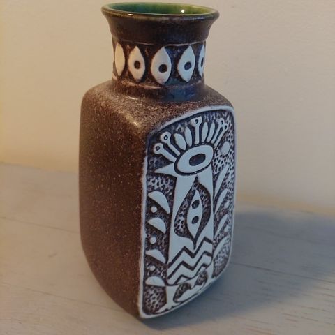 Vintage Bay keramikk vase