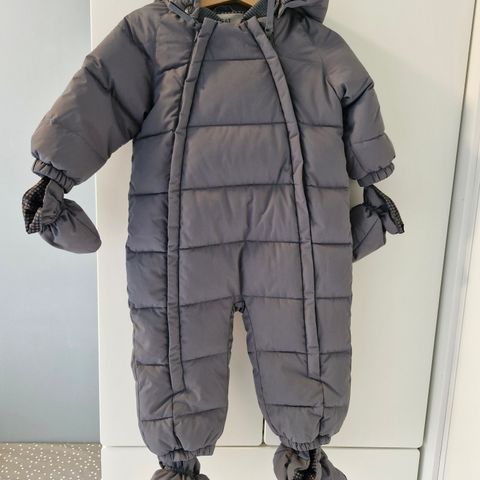 Wheat puffer baby suit