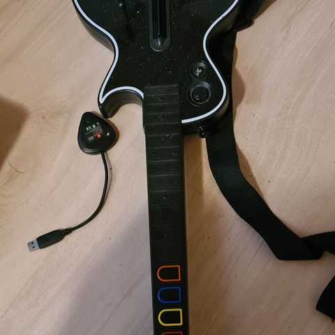 Guitar hero les paul med brikke