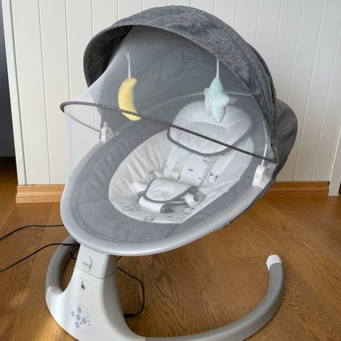 Elektrisk vippestol for baby