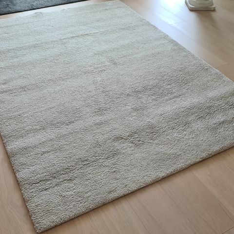 Teppe, kort lugg, offwhite, 170x240 cm IKEA STOENSE