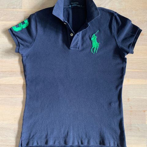 POLO by RALPH LAUREN piqué T-skjorte til dame/jente str. M