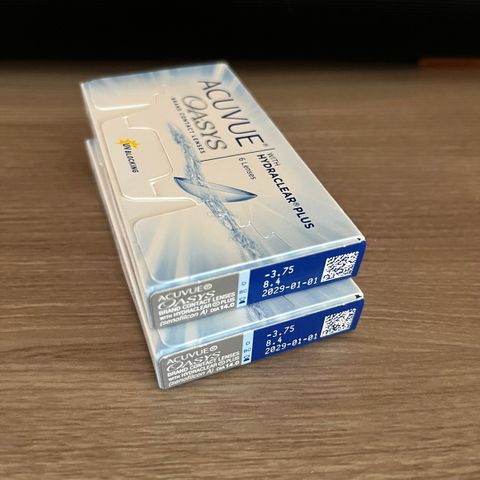 Acuvue Oasys -3,75 (14-dagerslinse)