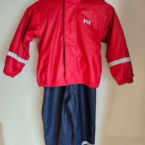 Helly Hansen regnsett, str 104/4