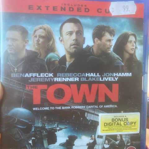 The town (Uåpnet i plast) Blu ray