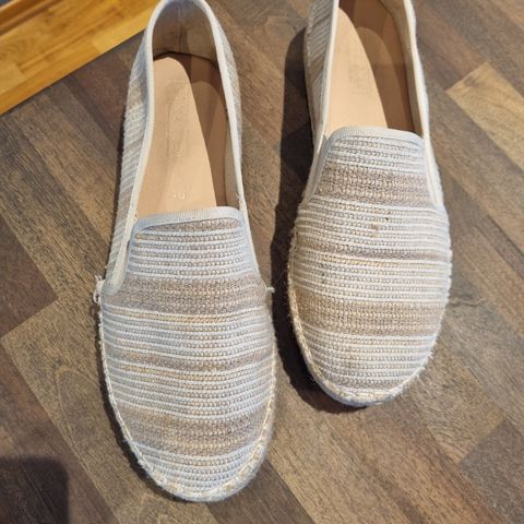 Espadriller / Espadrilloser str 40