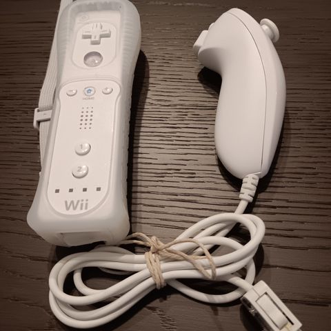 Nintendo Wii kontroll med nuncuck