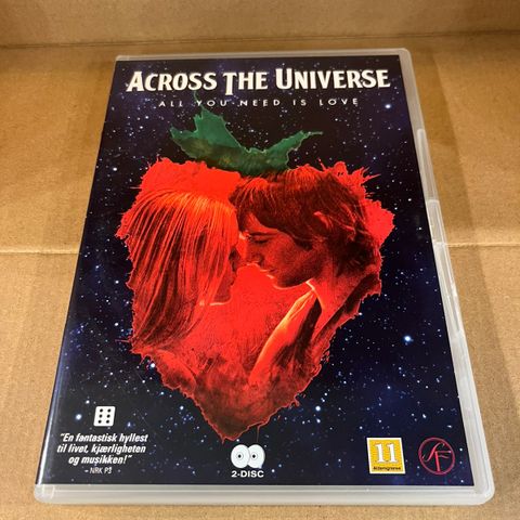 Across the universe 2-disc DVD