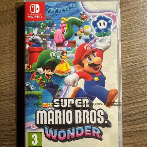 Super Mario Bros. Wonder - Nintendo Switch (Sealed)