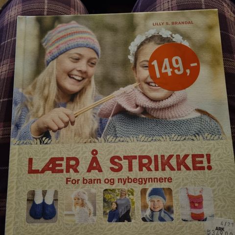 Lær å strikke bok