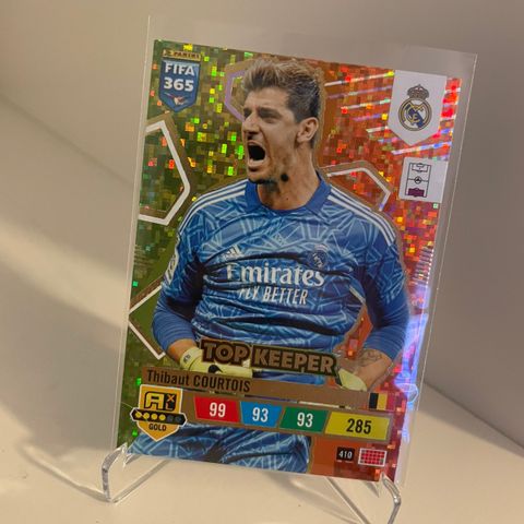 Thibaut Courtois - Panini Fifa 365 2023 Top Keeper fotballkort