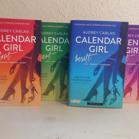 Calender girl, bok 1-4.