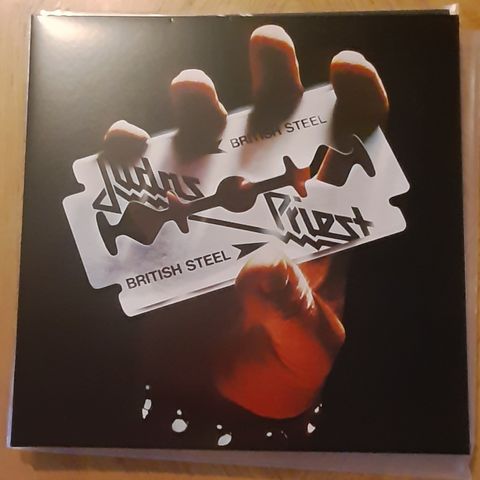 Judas priest.British steel lp+ bonuslåter.