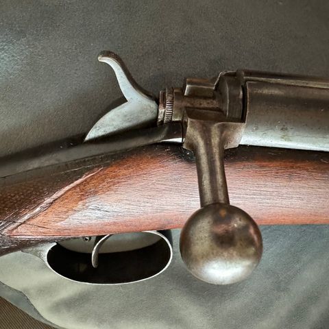 SJELDEN -  SCHOUS RIFLE 6,5x55 CA 1890 - KARABIN