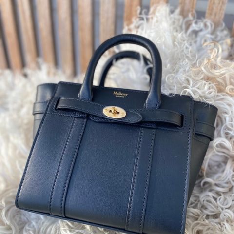 MULBERRY Micro Zipped Bayswater Black 🖤 UBRUKT